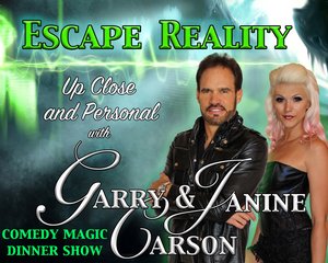 Escape Reality Dinner Show information, schedule, and show tickets for 2022 & 2023 in Branson, MO.