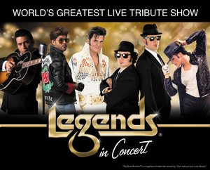 Legends in Concert information, schedule, and show tickets for 2022 & 2023 in Branson, MO.
